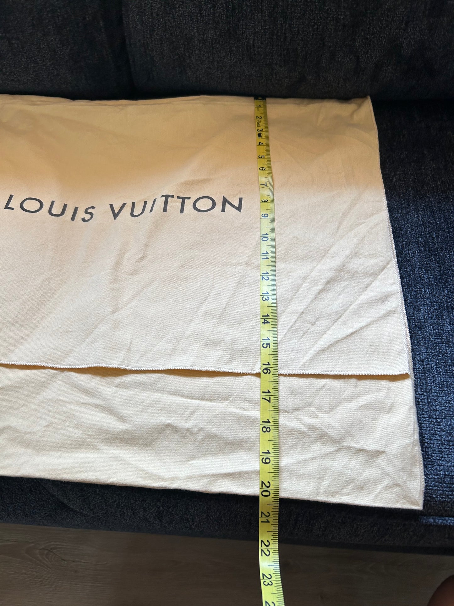 SOLD! Louis Vuitton Large Dust Bag