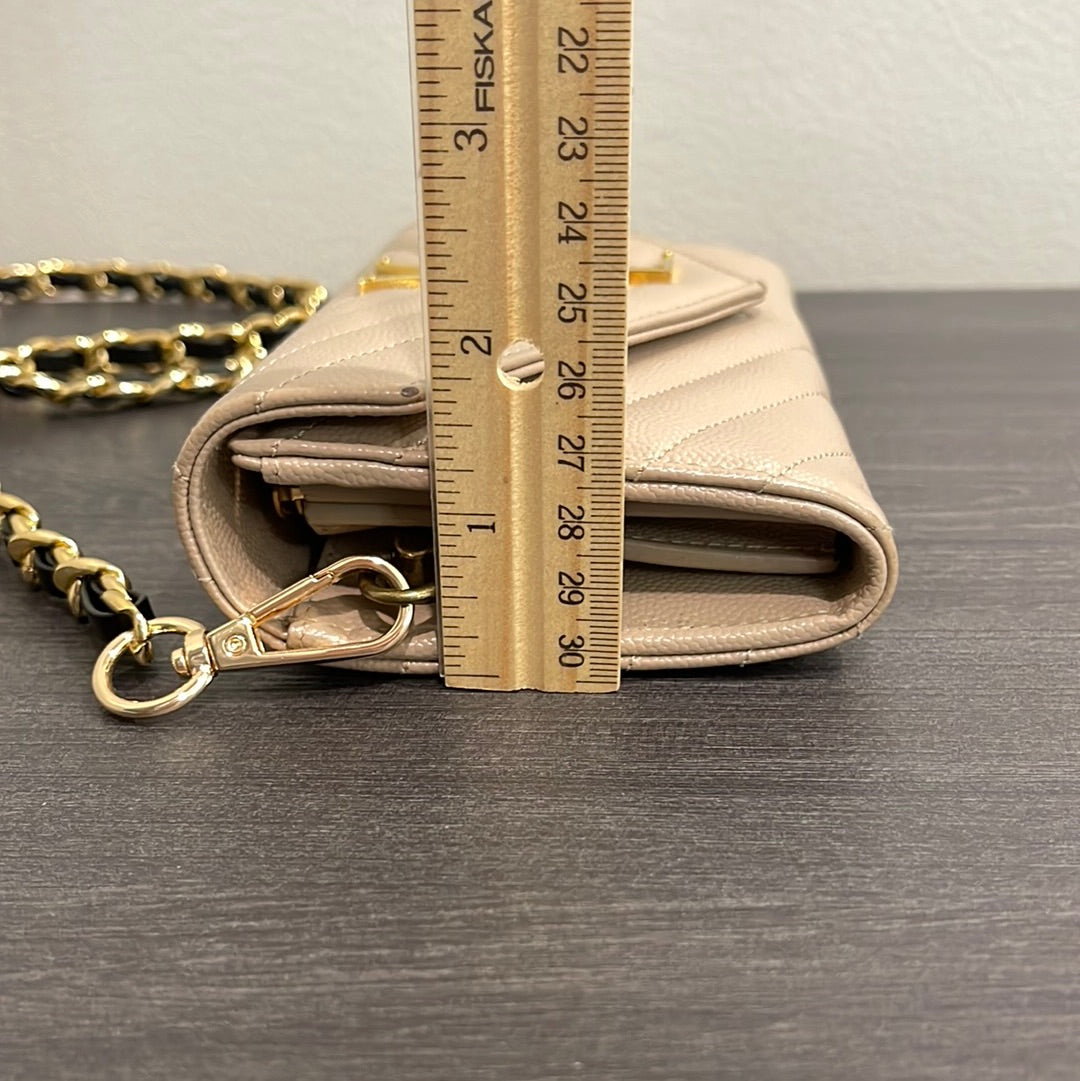 SOLD! Yves Saint Laurent YSL Caviar Wallet on Chain