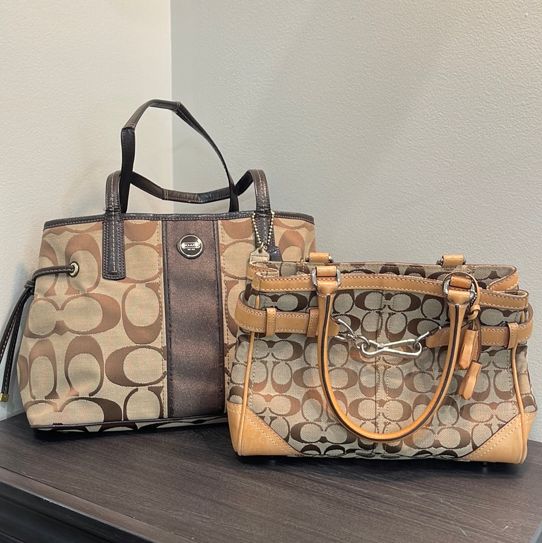 SOLD! Set of 2 Coach Bags