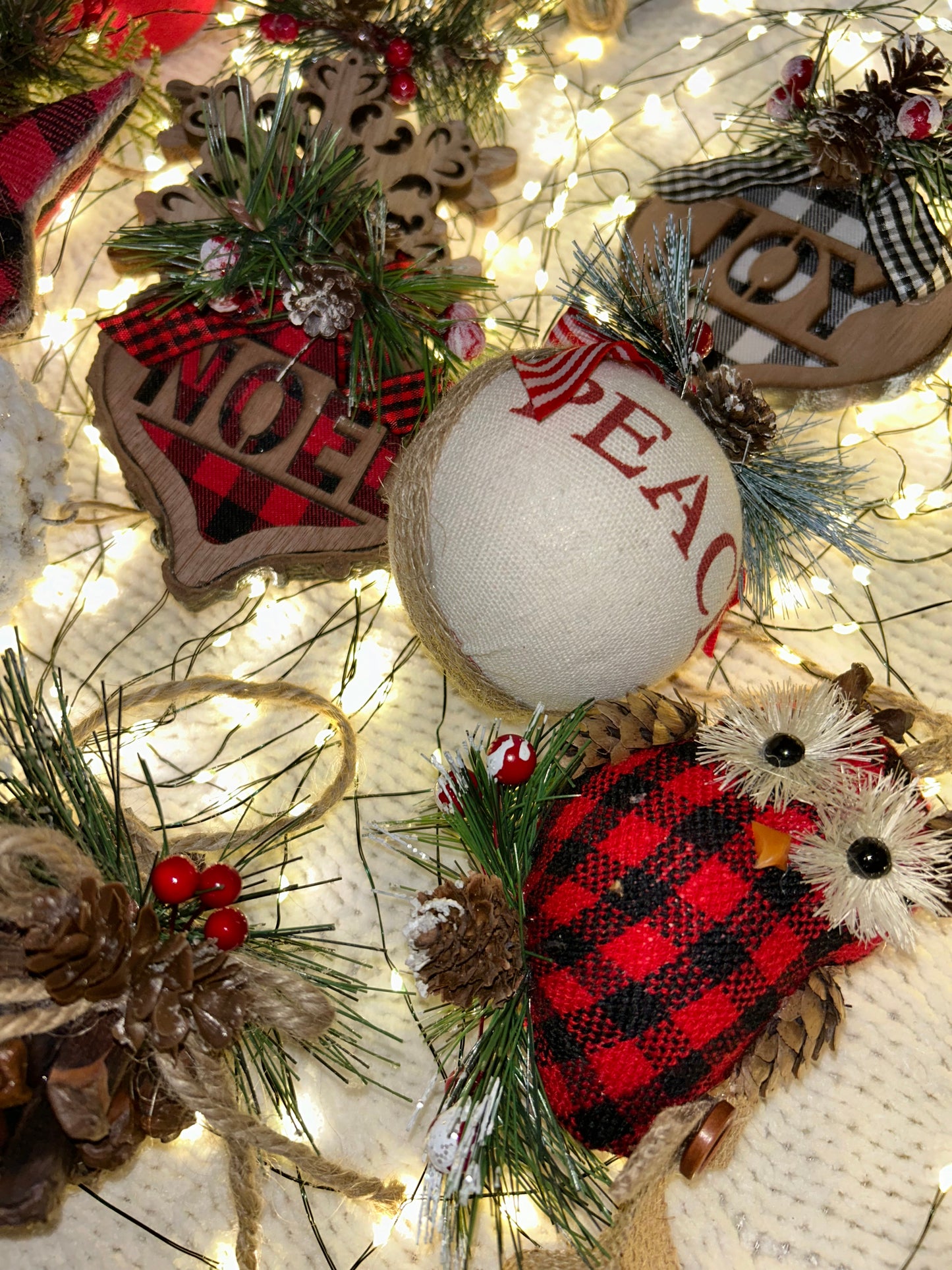 Country Craft Ornament for Charity
