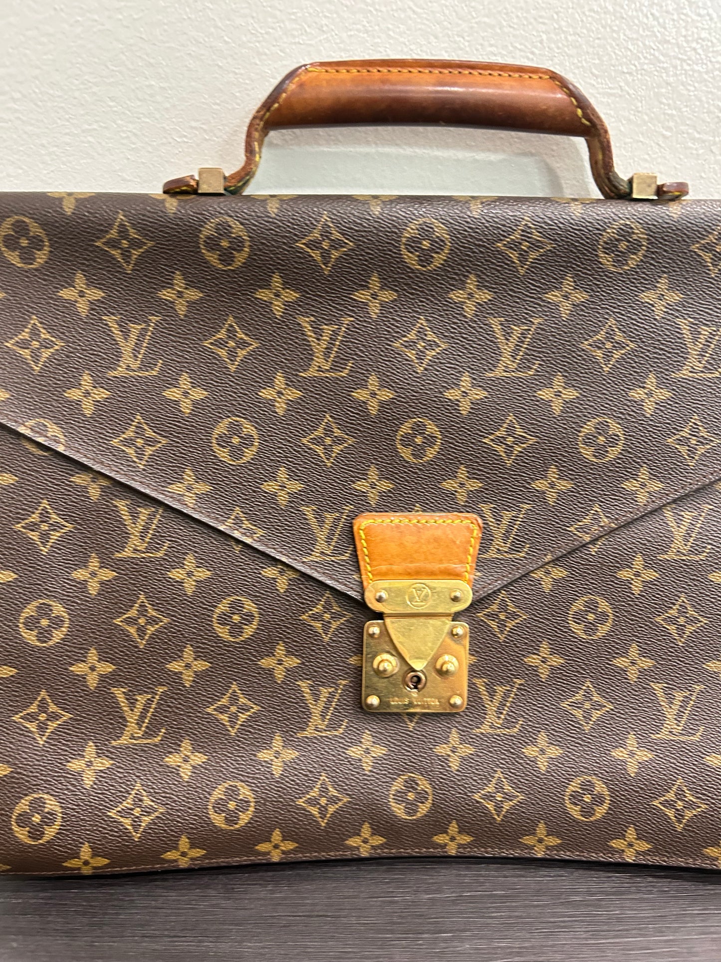 SOLD! Louis Vuitton Monogram Briefcase