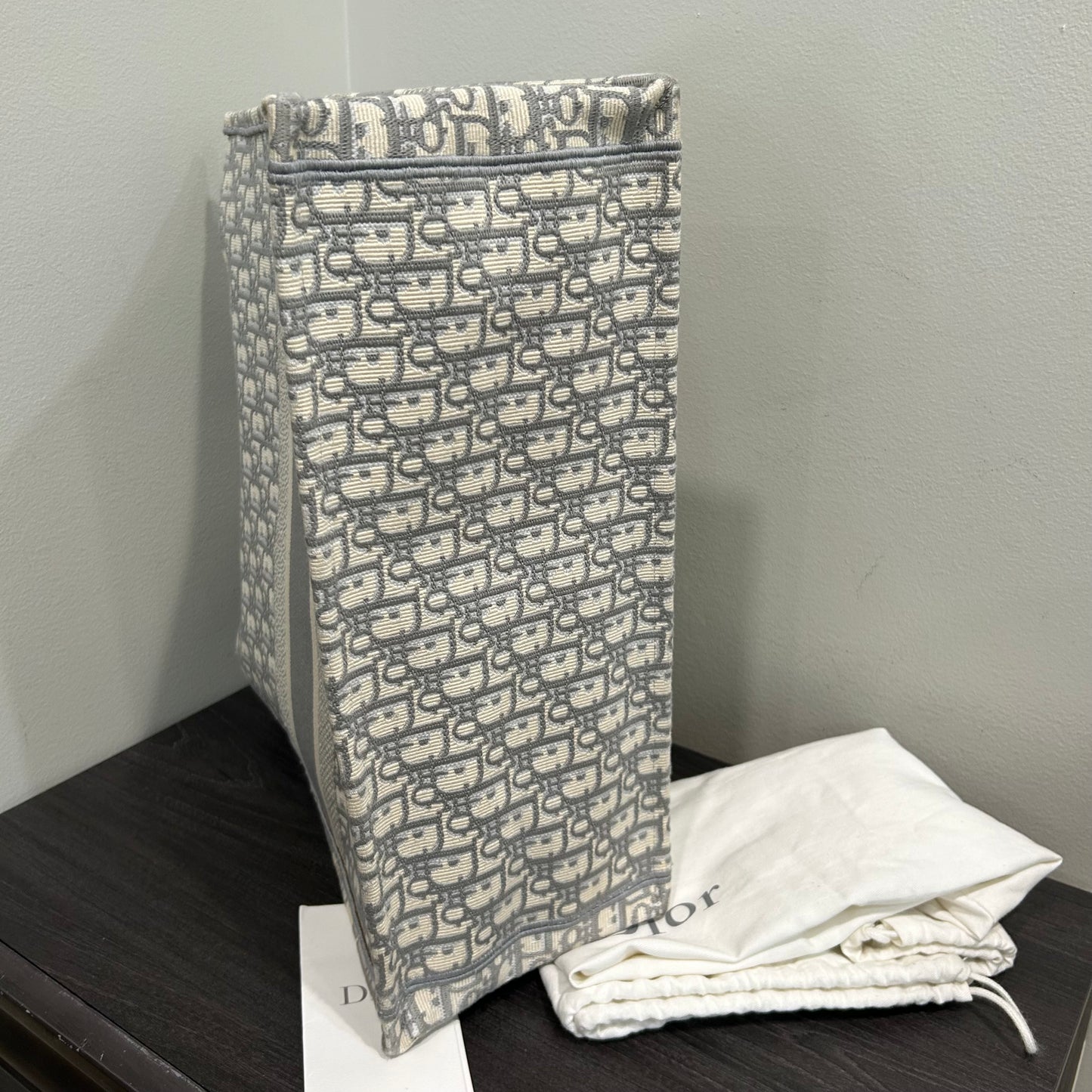 CLEARANCE #110 CHRISTIAN DIOR Large Book Tote w/ Dust Bag