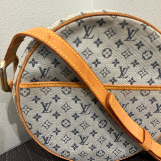 #418 LOUIS VUITTON Mini Lin Jeanne PM