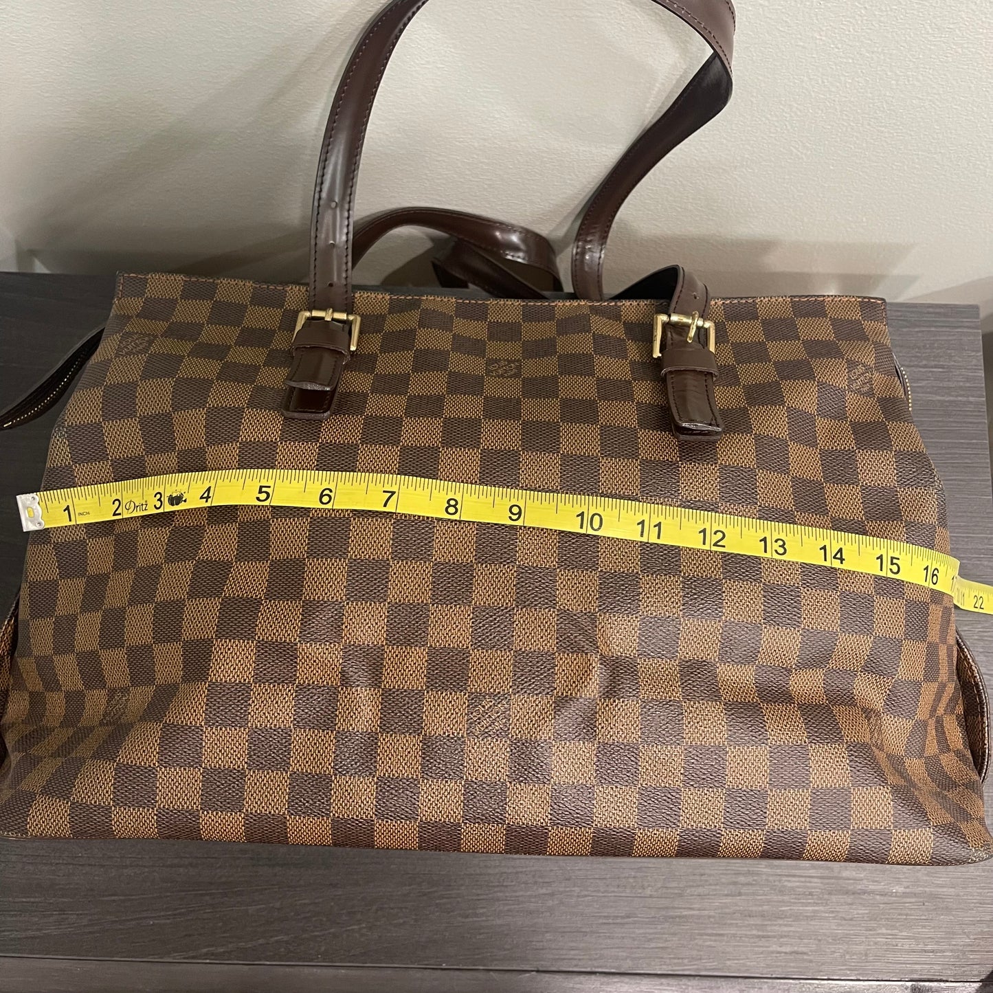 SOLD! Louis Vuitton Damier Ebene Chelsea Tote
