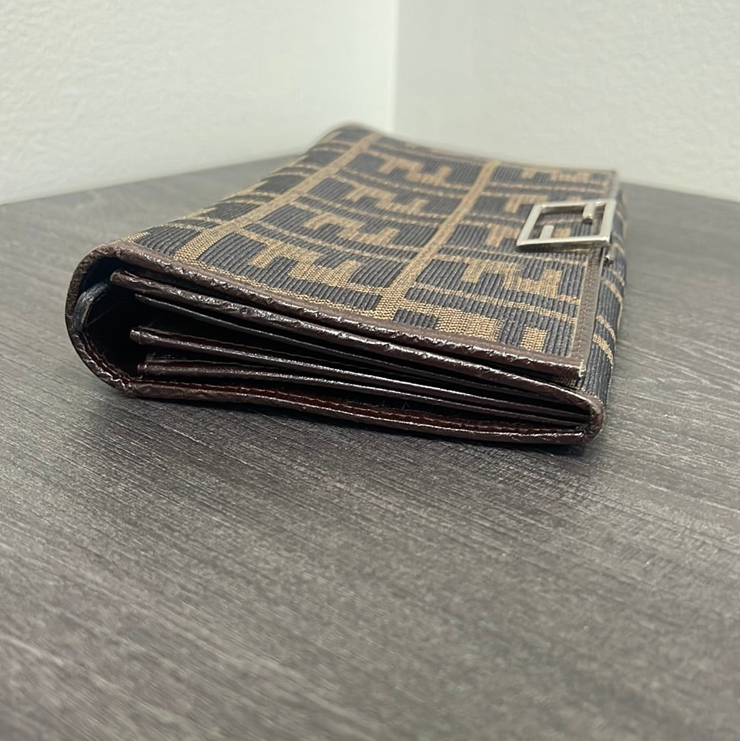 SOLD! Fendi Zucca Wallet
