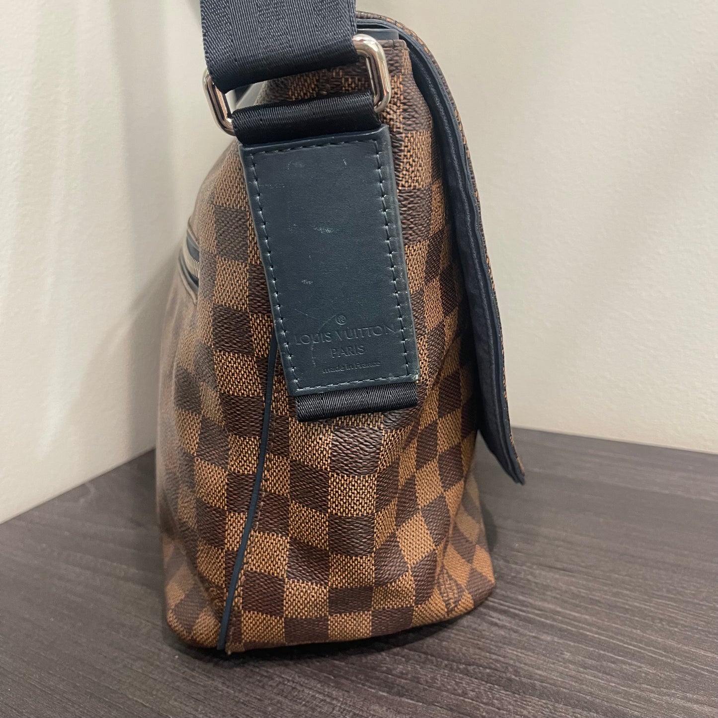 SOLD! Louis Vuitton Sprinter Damier Ebene Coated Canvas MM