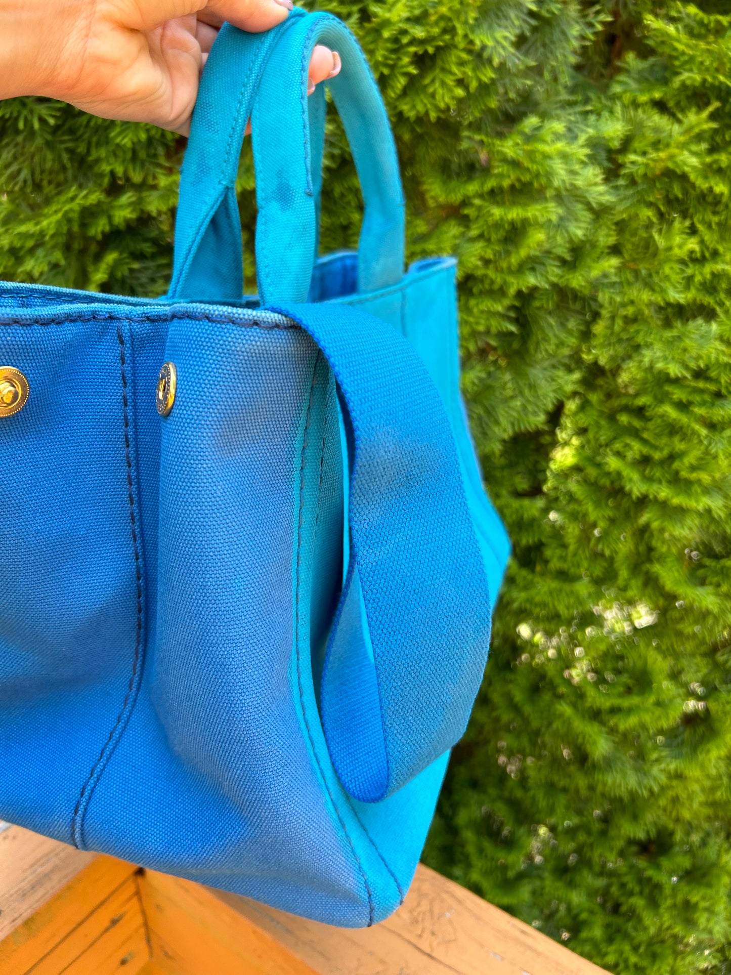 SOLD! Project Bags - LV Neverfull PM, Gucci Tote & Prada Canapa Bag