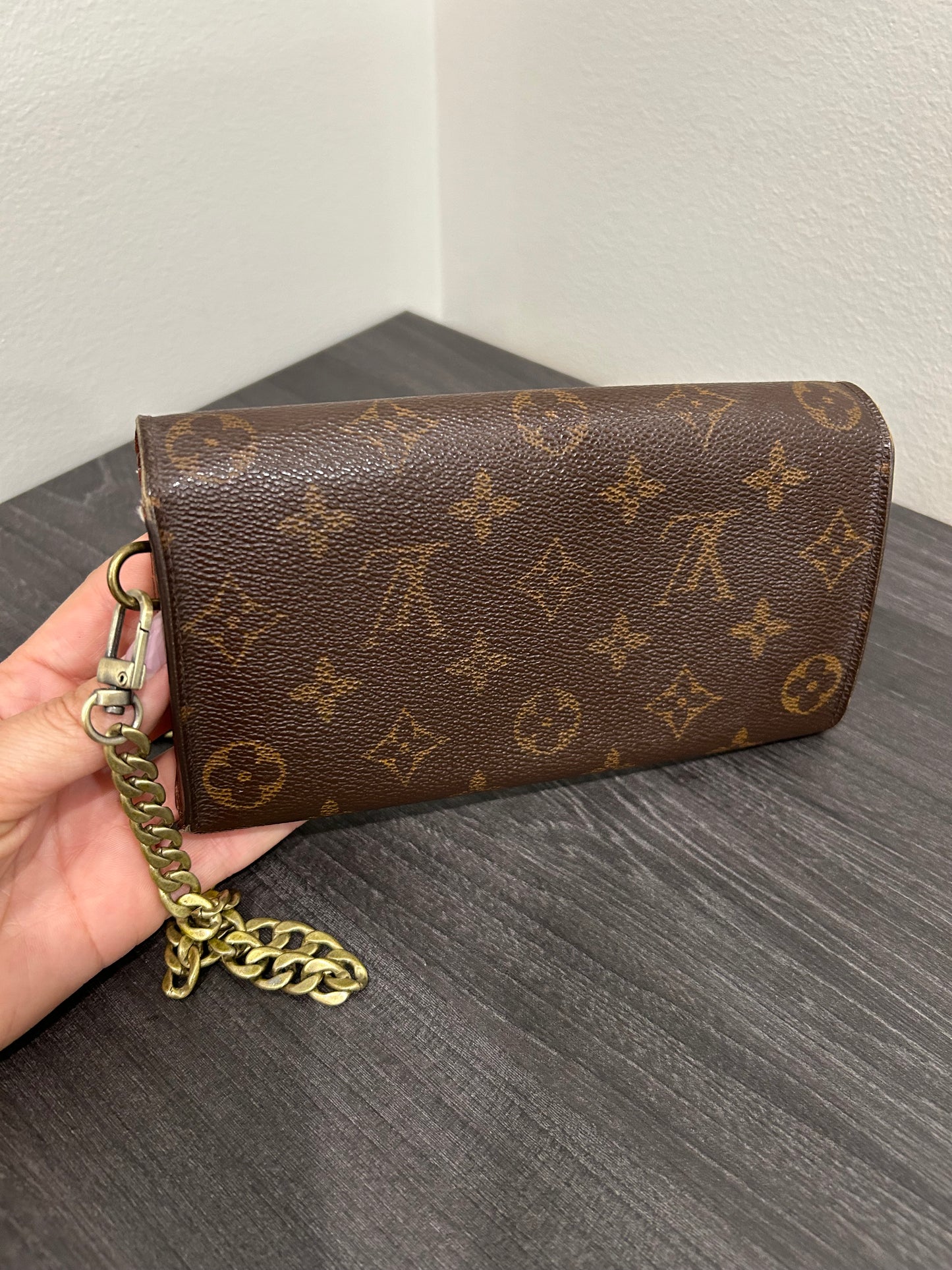 SOLD! Louis Vuitton Monogram Wallet on Chain