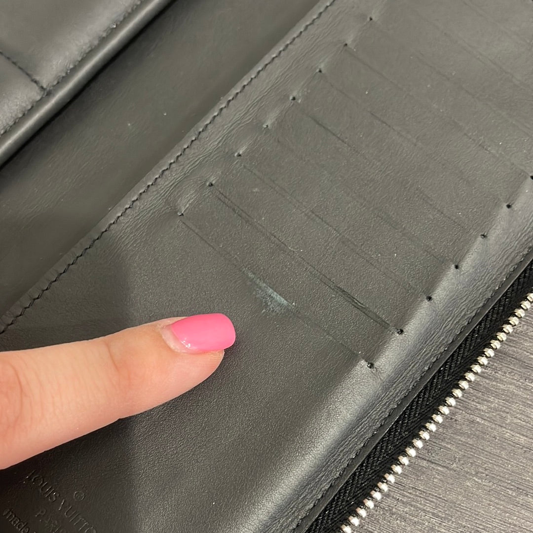 SOLD! Louis Vuitton Damier Infini Zip Wallet