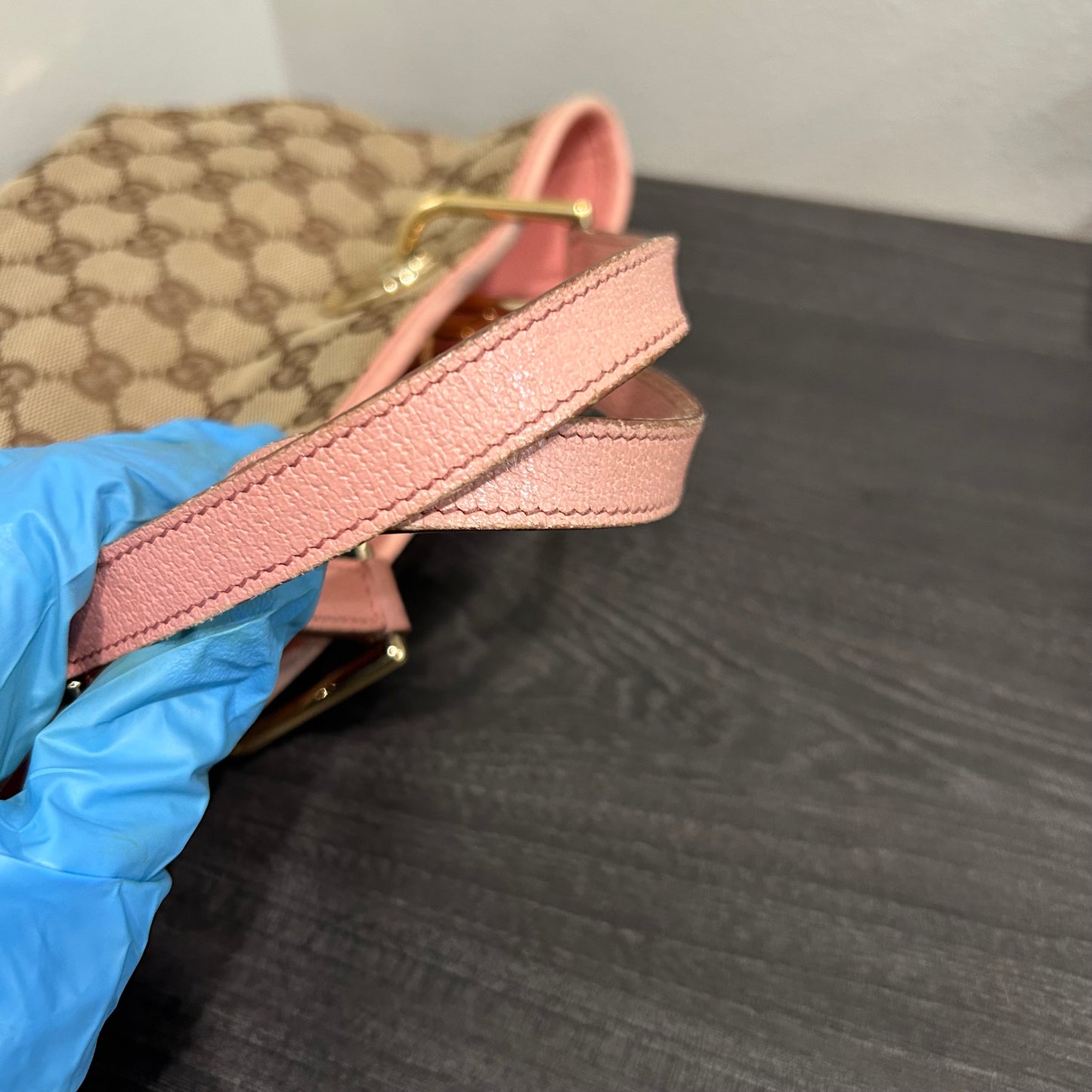 CLEARANCE Gucci GG Canvas Mini Eclipse Tote