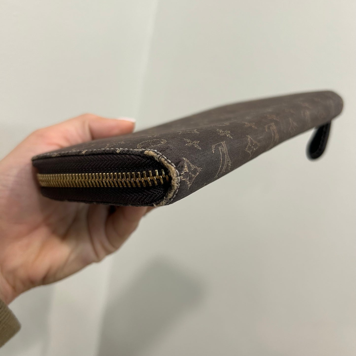 SOLD! Louis Vuitton Mini Lin Zip Wallet