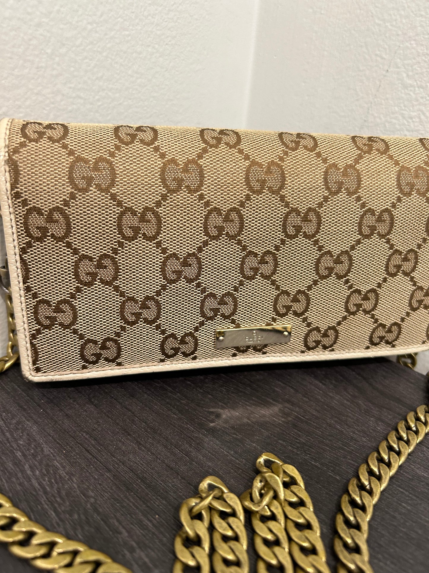 SOLD! Gucci GG Wallet on Chain