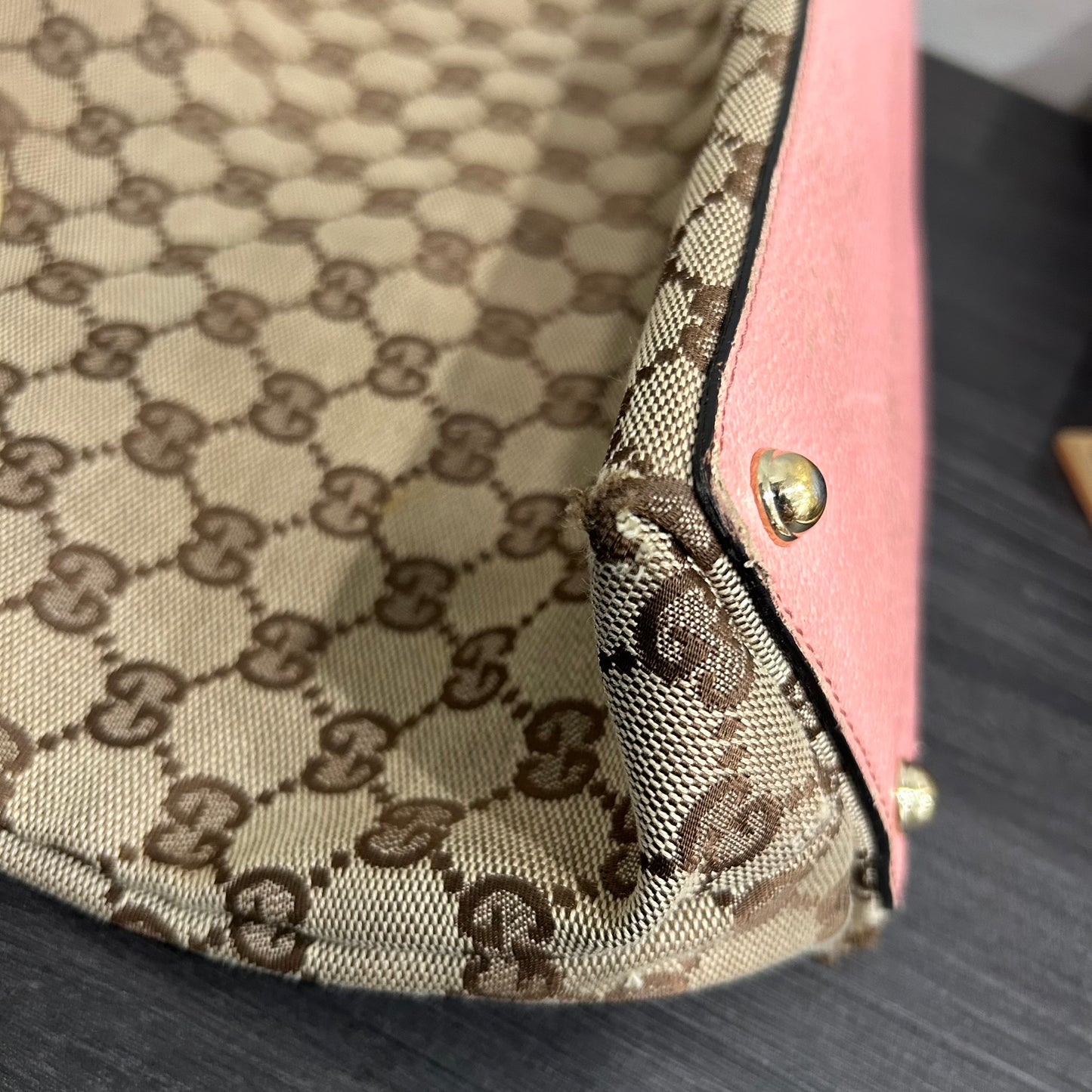 Gucci Canvas Tote