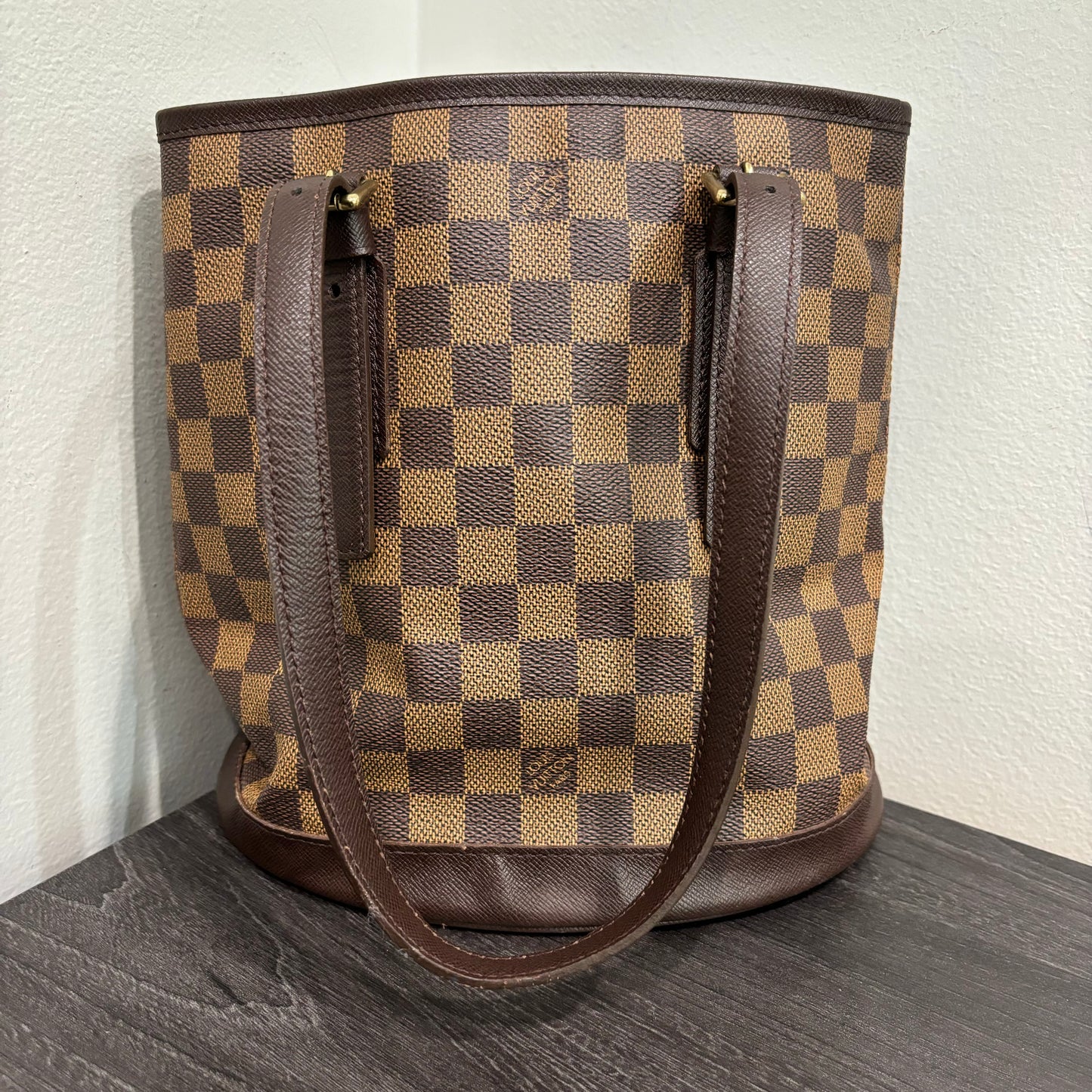 #310 LOUIS VUITTON Damier Bucket PM