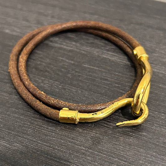 1024 HERMÈS Double Hook Wrap Bracelet MSRP $435