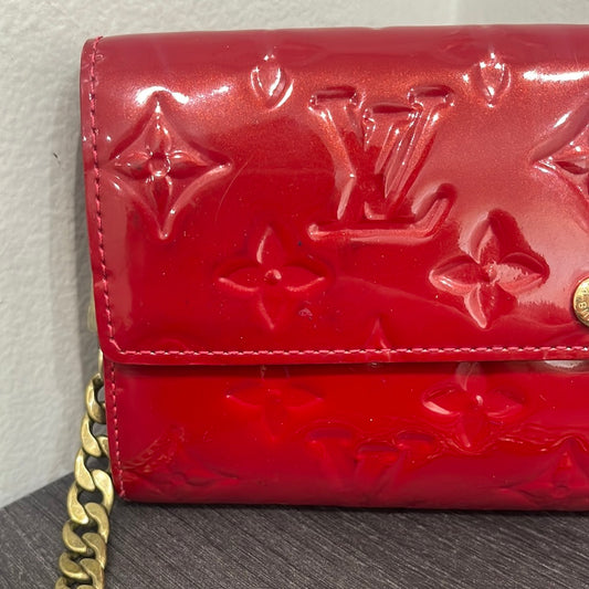 SOLD! Louis Vuitton Vernis Wallet on Chain