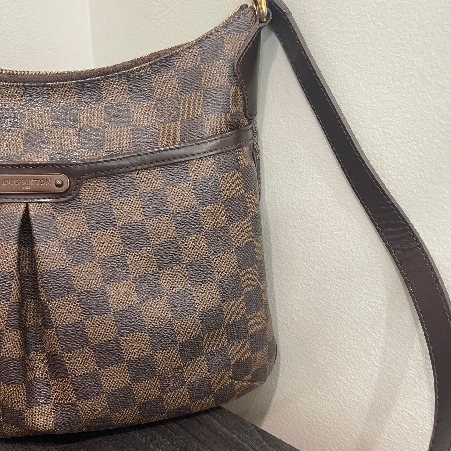 SOLD! Louis Vuitton Damier Ebene Bloomsbury Crossbody