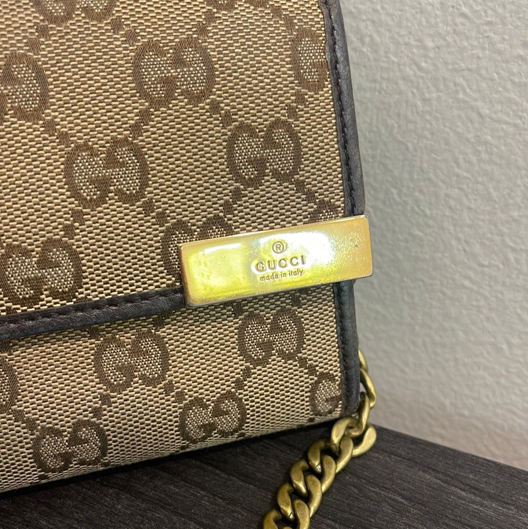 SOLD! Gucci GG Wallet on Chain