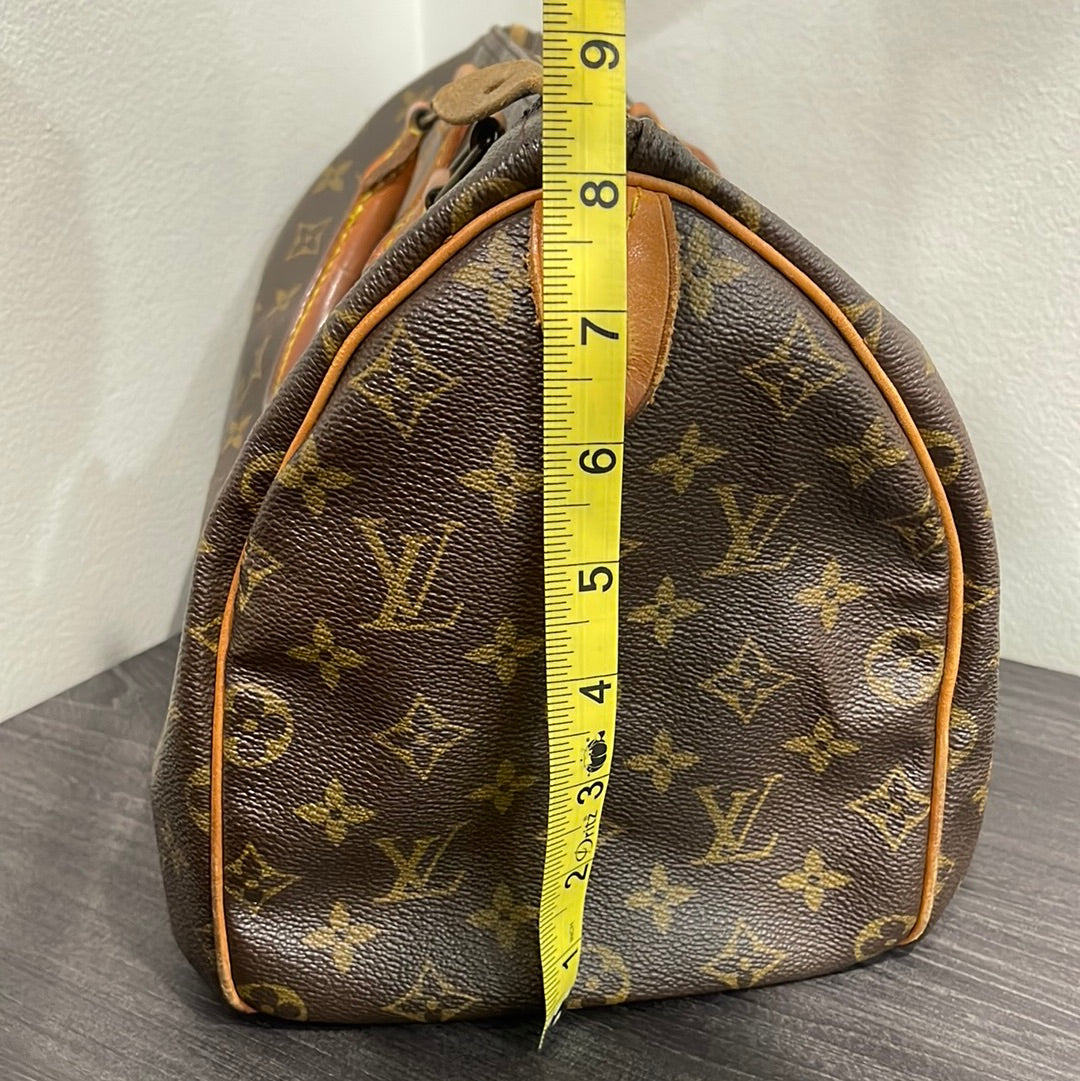 SOLD! Louis Vuitton Monogram Speedy 30