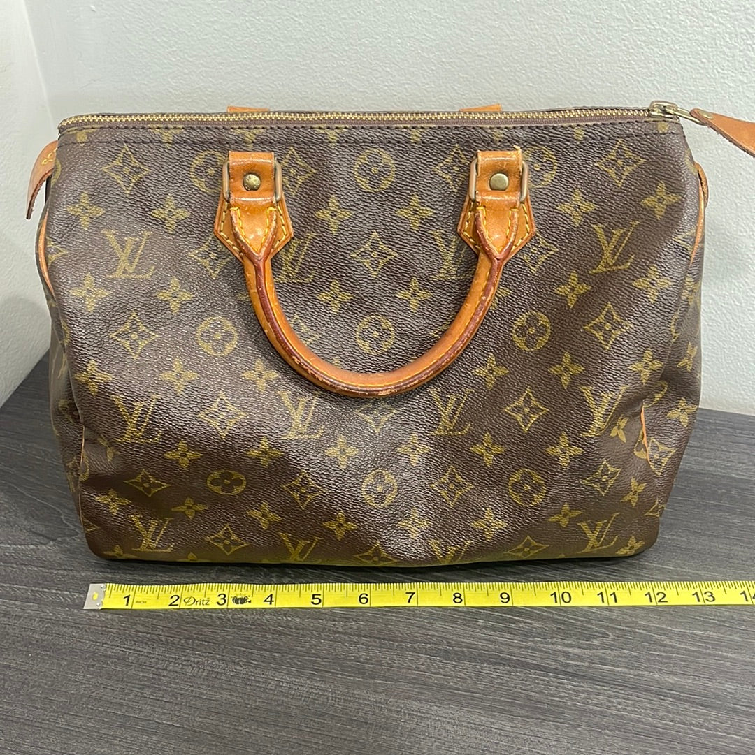 SOLD! Louis Vuitton Monogram Speedy 30