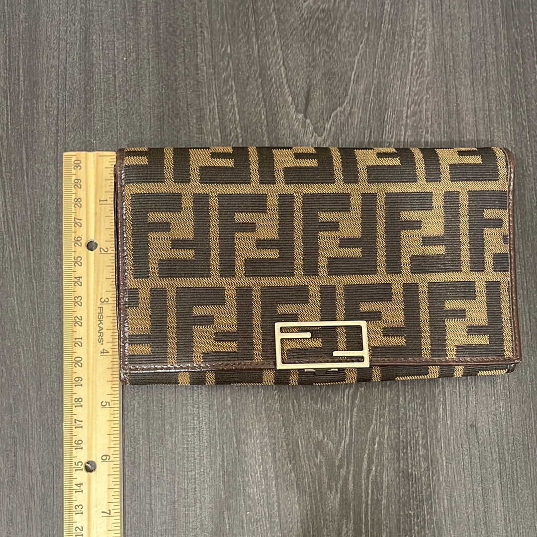 SOLD! Fendi Zucca Wallet