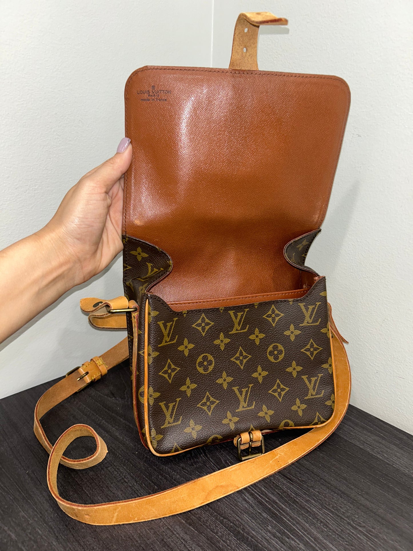SOLD! Louis Vuitton Monogram Cartouchiere