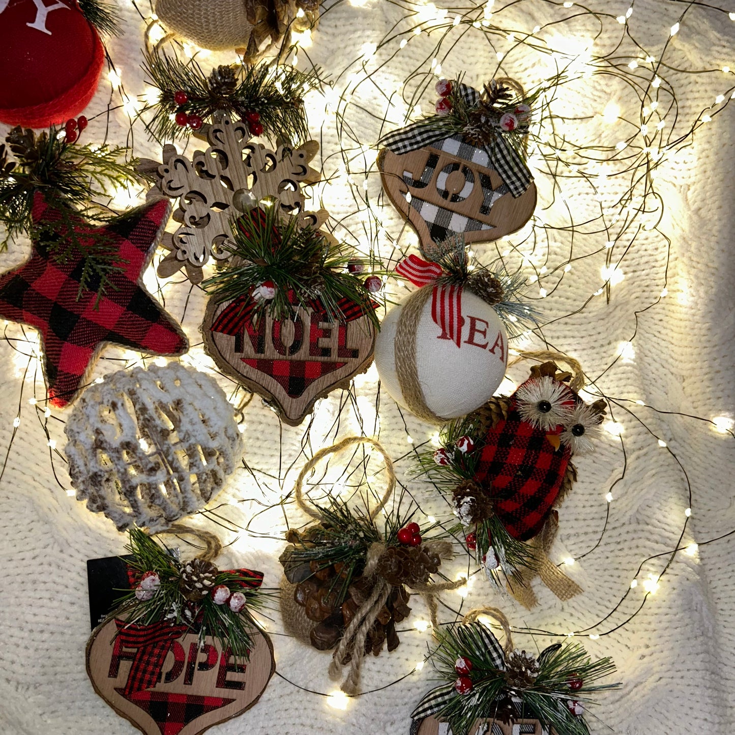 Country Craft Ornament for Charity