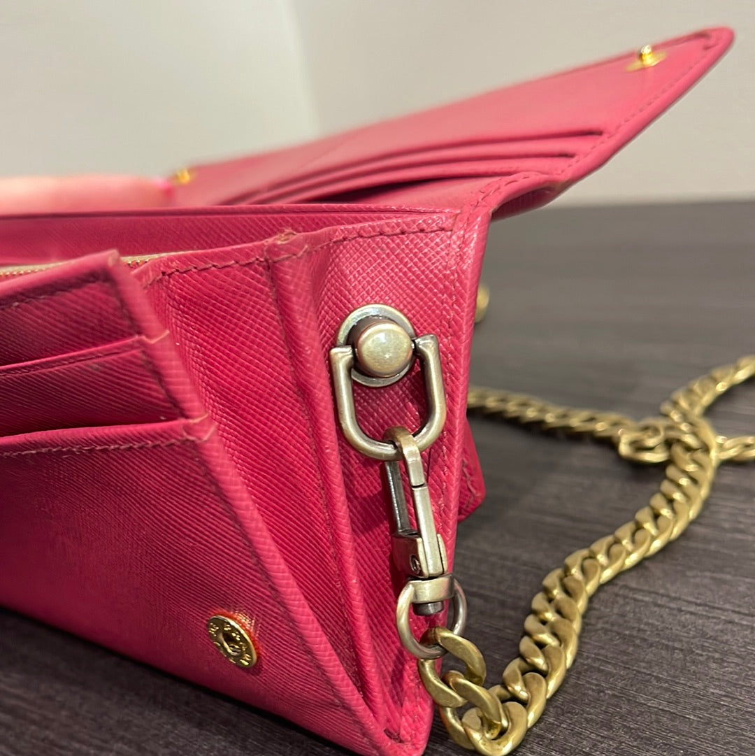 SOLD! Prada Wallet on Chain