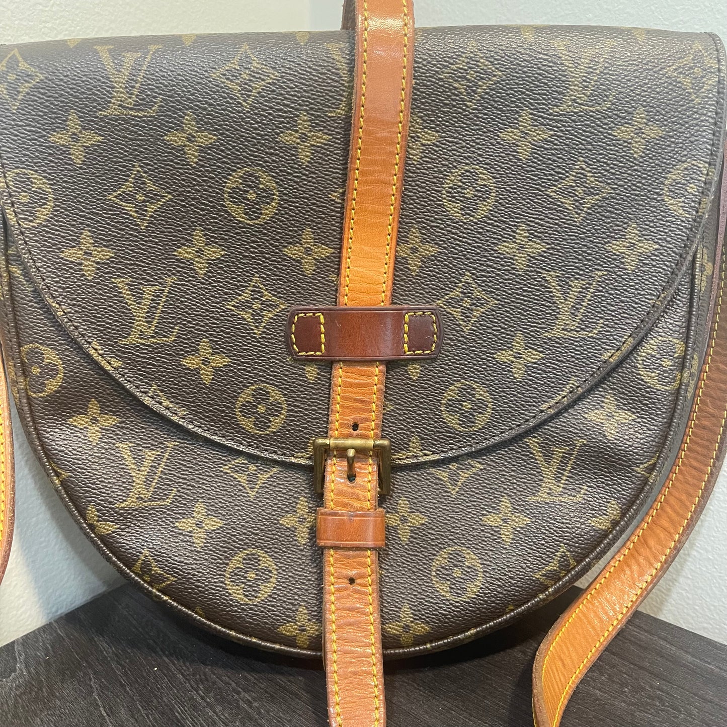 SOLD! Louis Vuitton Monogram Chantilly GM Crossbody