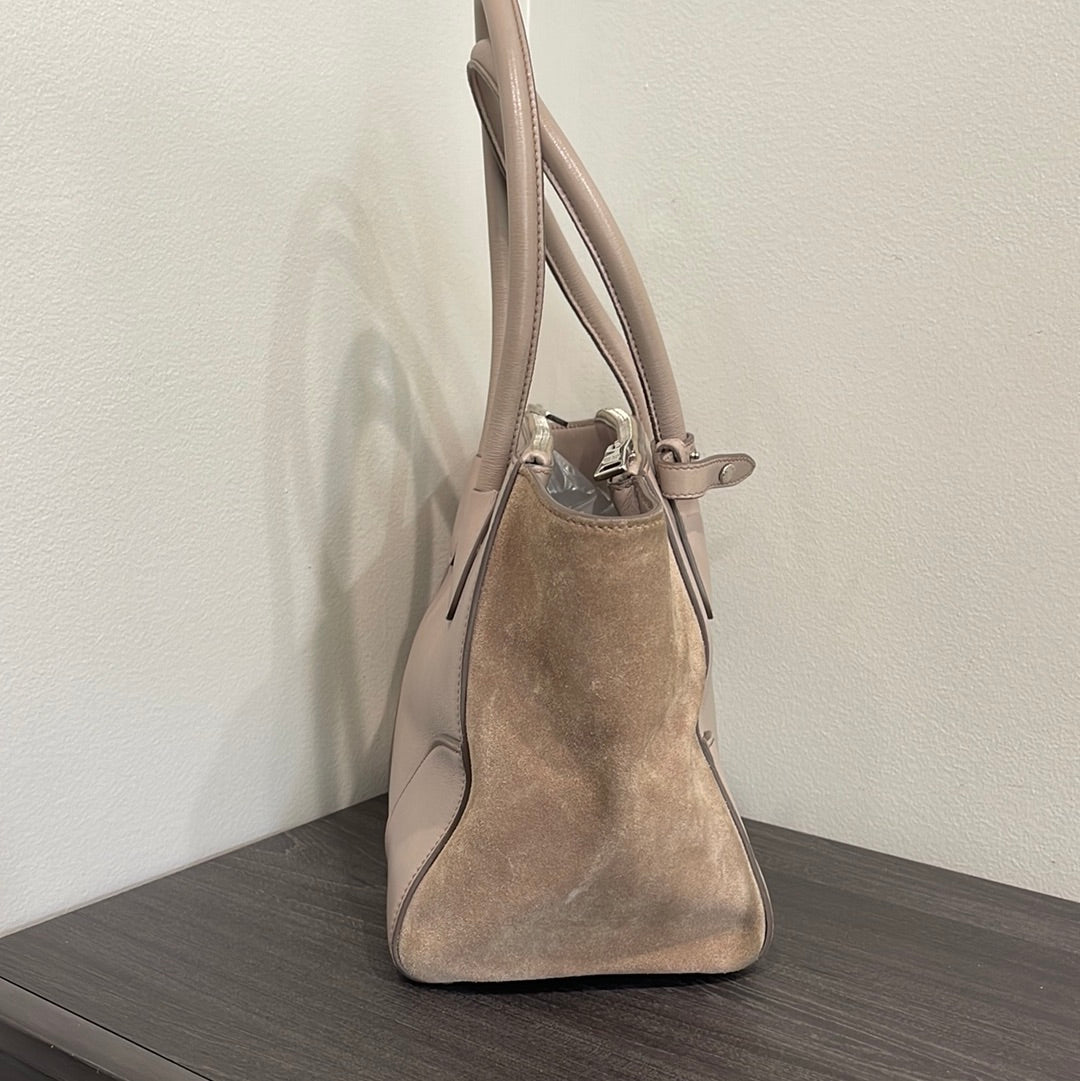 SOLD! Prada Leather & Suede Handbag