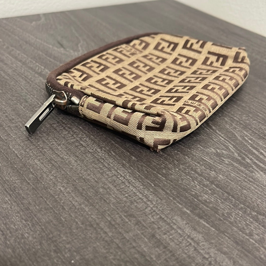 SOLD! Fendi Zucca Pouch