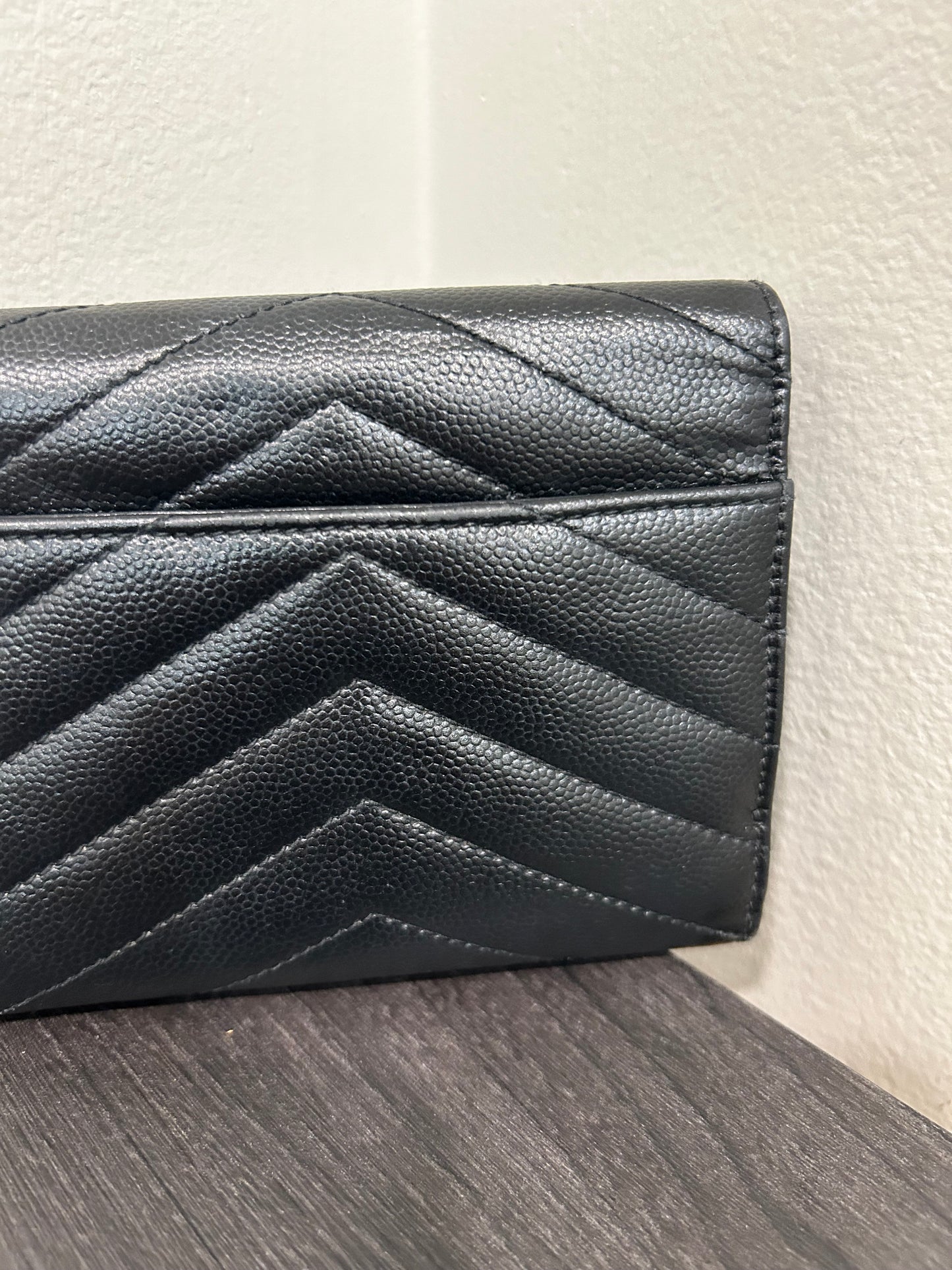 SOLD! Yves Saint Laurent YSL Caviar Wallet