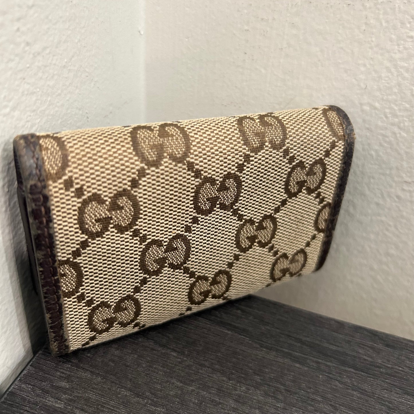 CLEARANCE #187 GUCCI Canvas Key Case