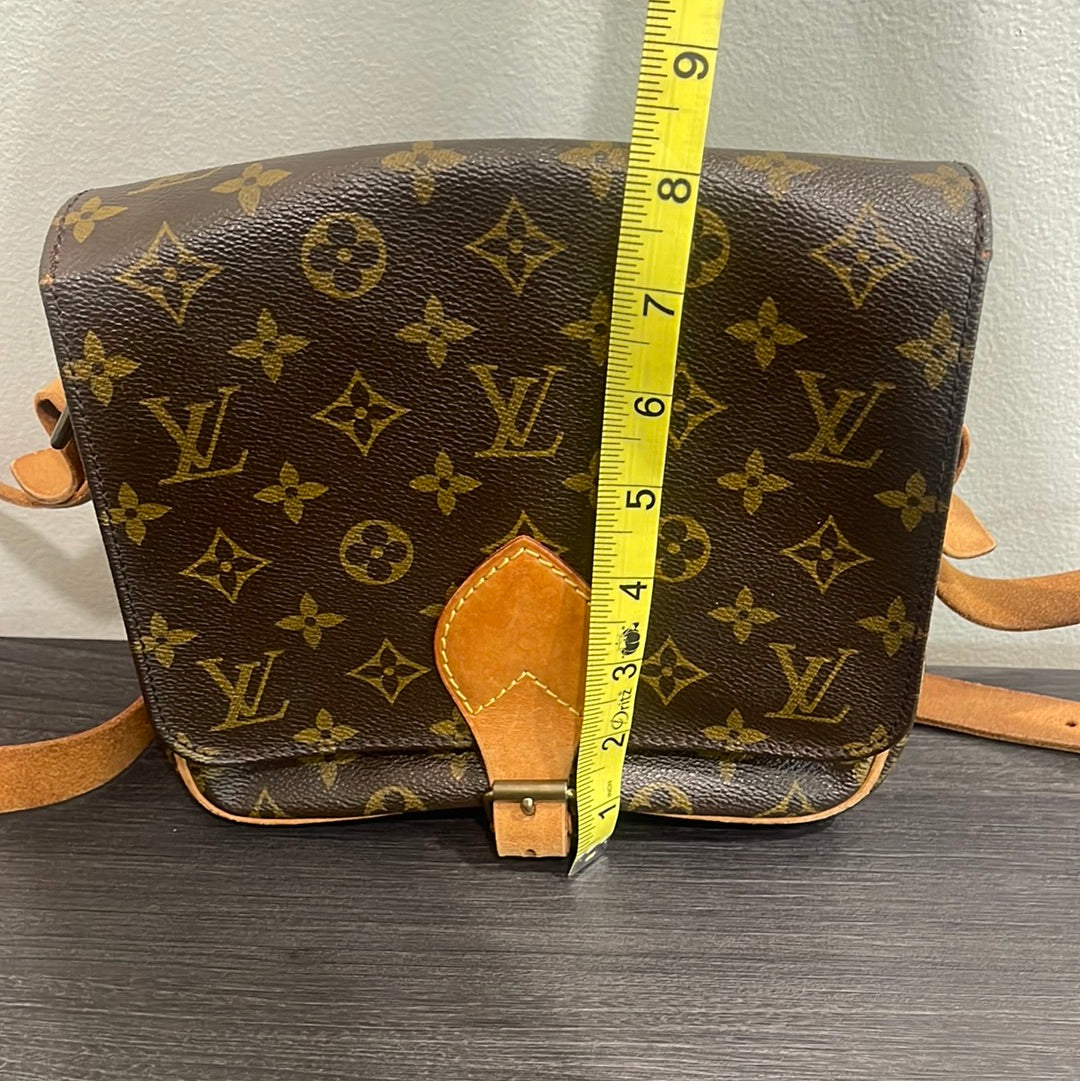 SOLD! Louis Vuitton Monogram Cartouchiere MM