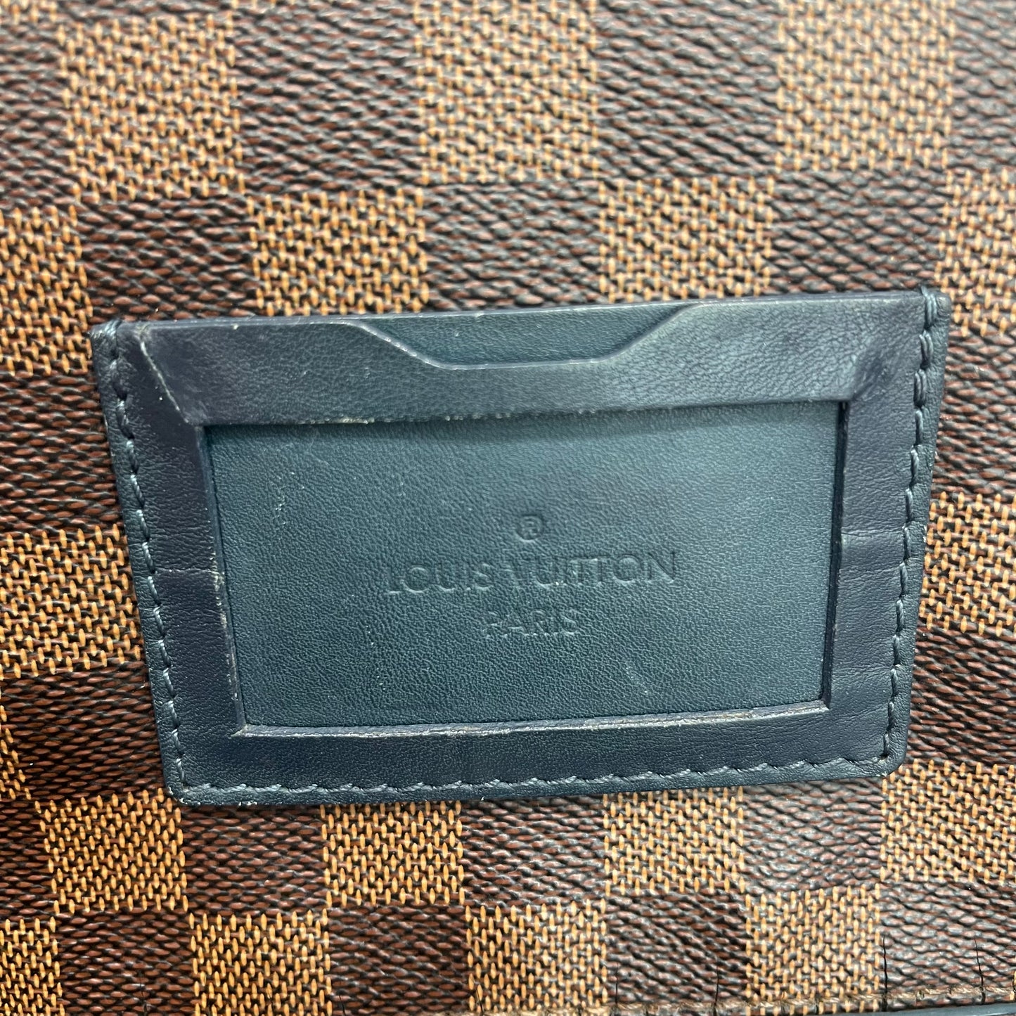SOLD! Louis Vuitton Sprinter Damier Ebene Coated Canvas MM