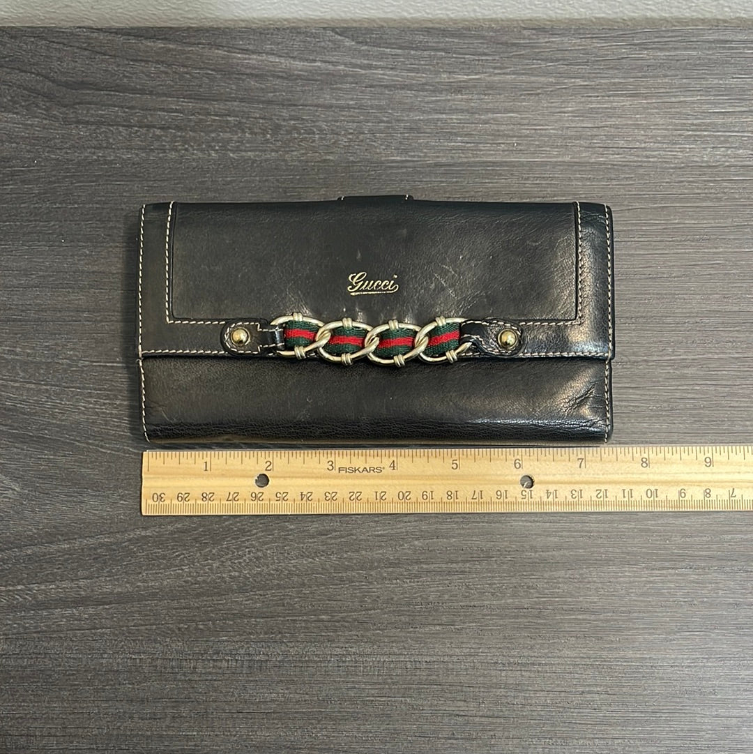 SOLD! Gucci Leather Wallet