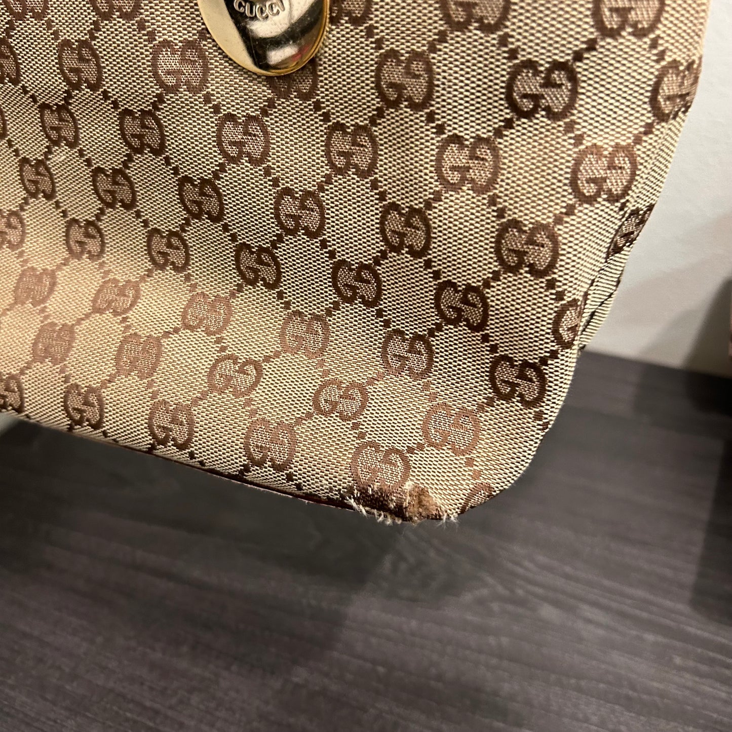 CLEARANCE Gucci Canvas Mini Tote