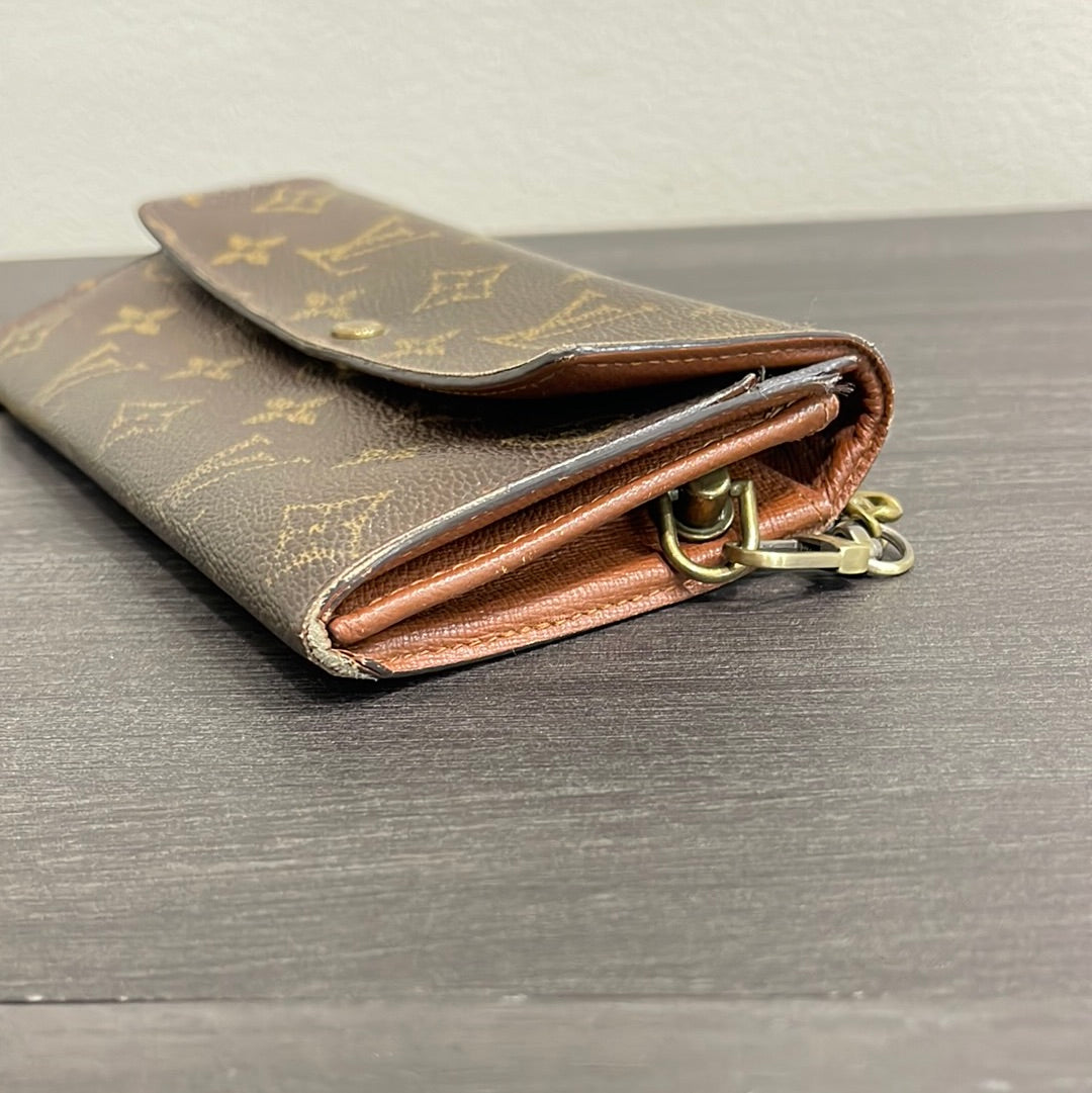 SOLD! Louis Vuitton Monogram Wallet on Chain