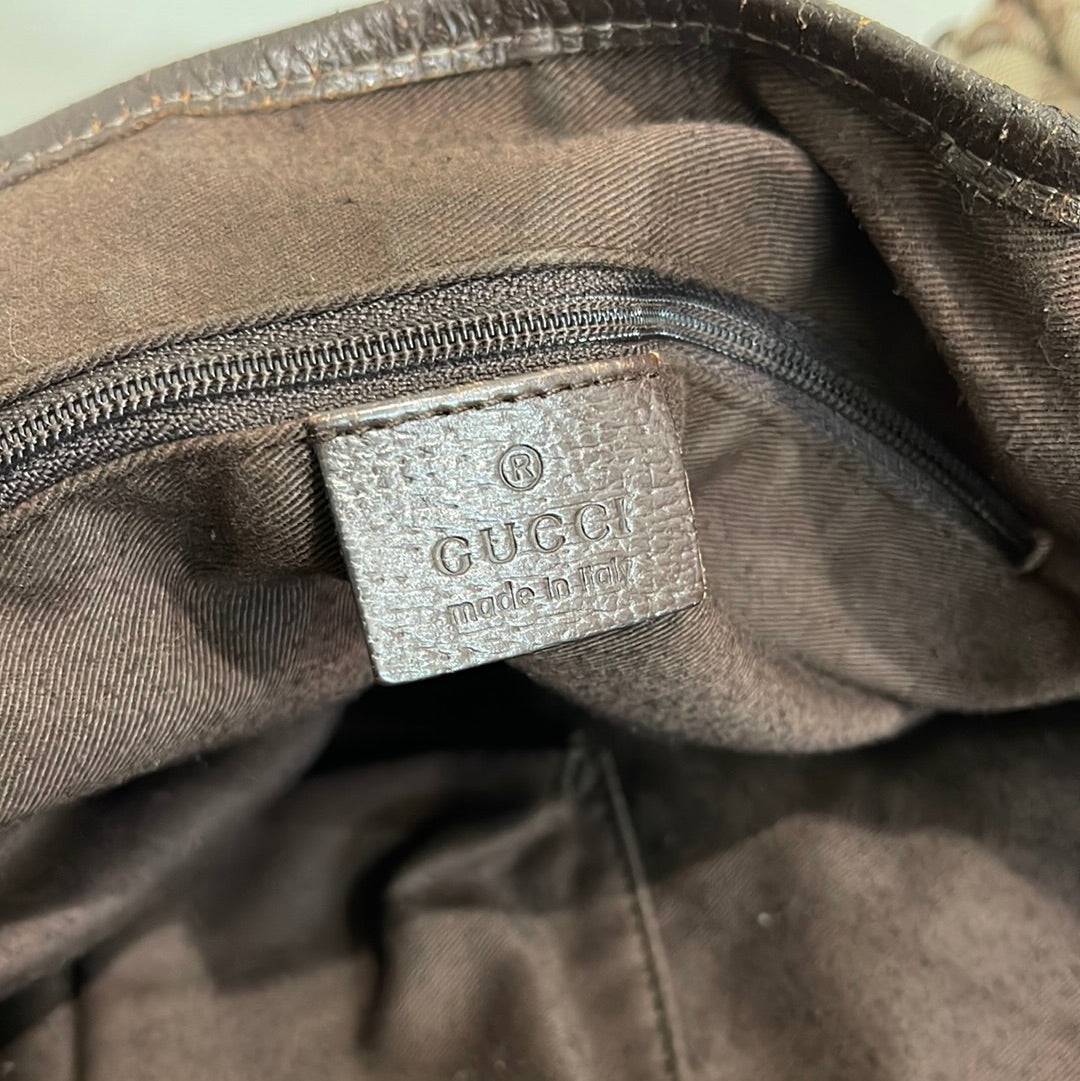 SOLD! Gucci GG Canvas Tote
