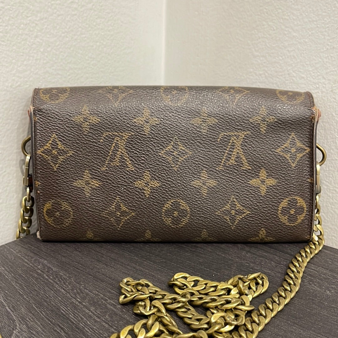 SOLD! Louis Vuitton Monogram Wallet on Chain