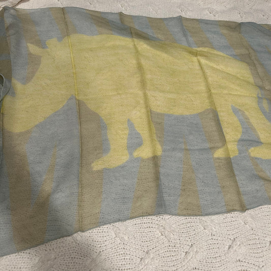 SOLD! NEW Bulgari Silk Scarf