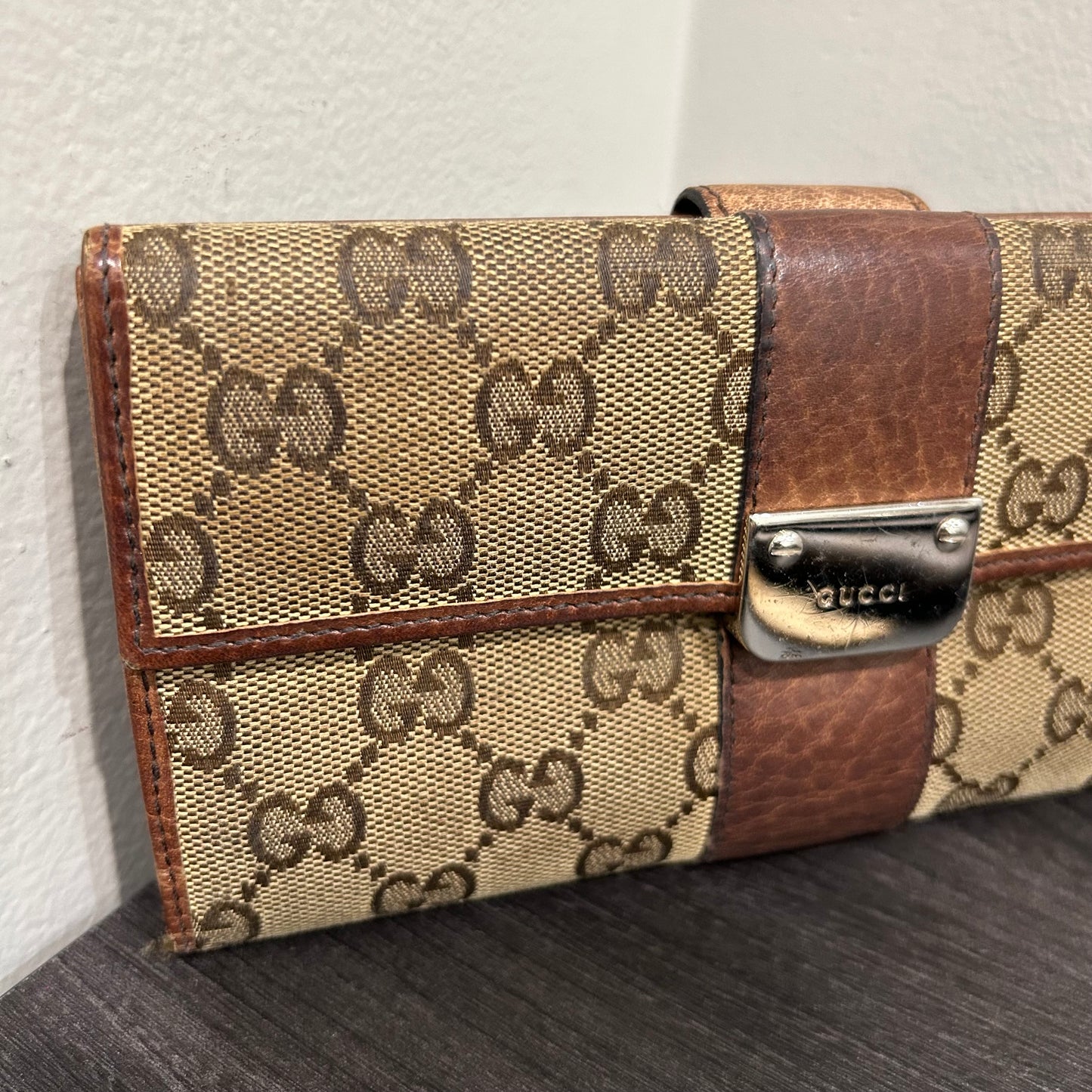CLEARANCE Gucci Canvas Wallet