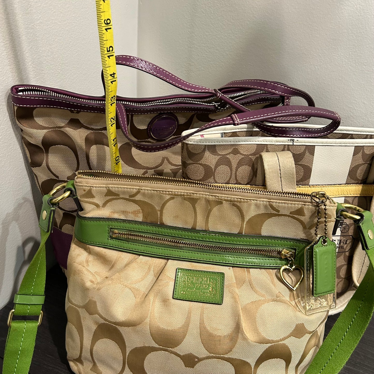 CLEARANCE COACH Shoulder Bags Set of 3