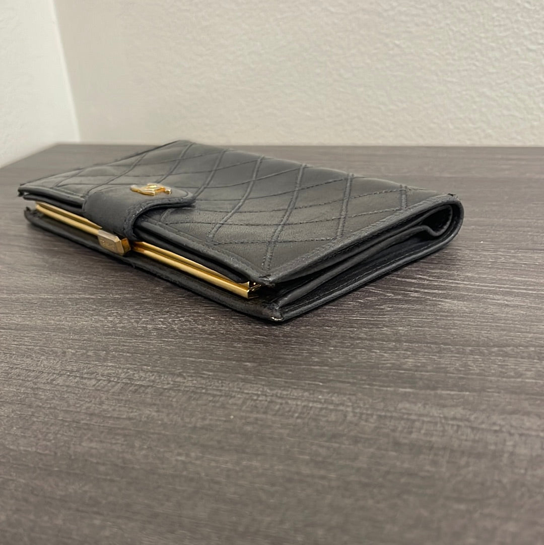 SOLD! CHANEL Leather Wallet