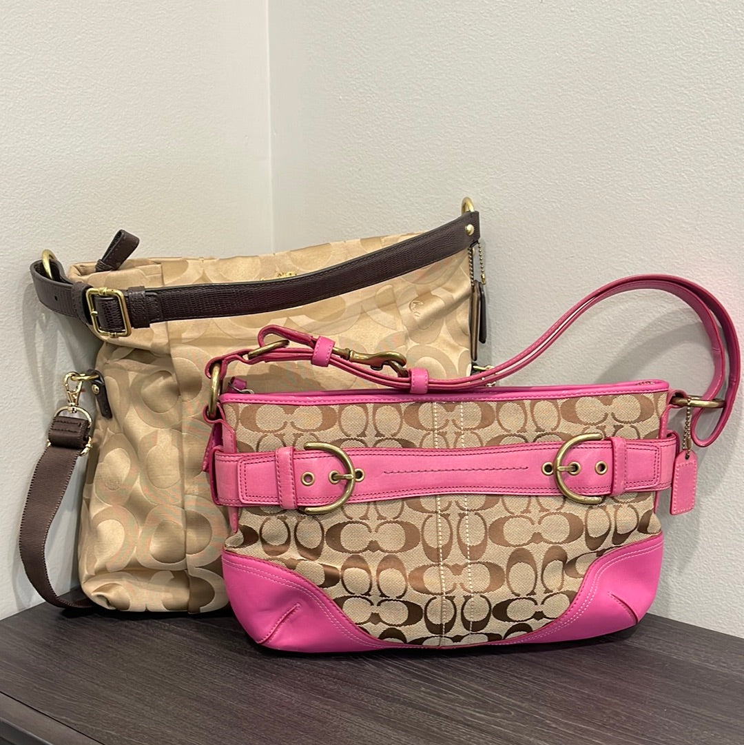 SOLD! Set of 2 Coach Bags