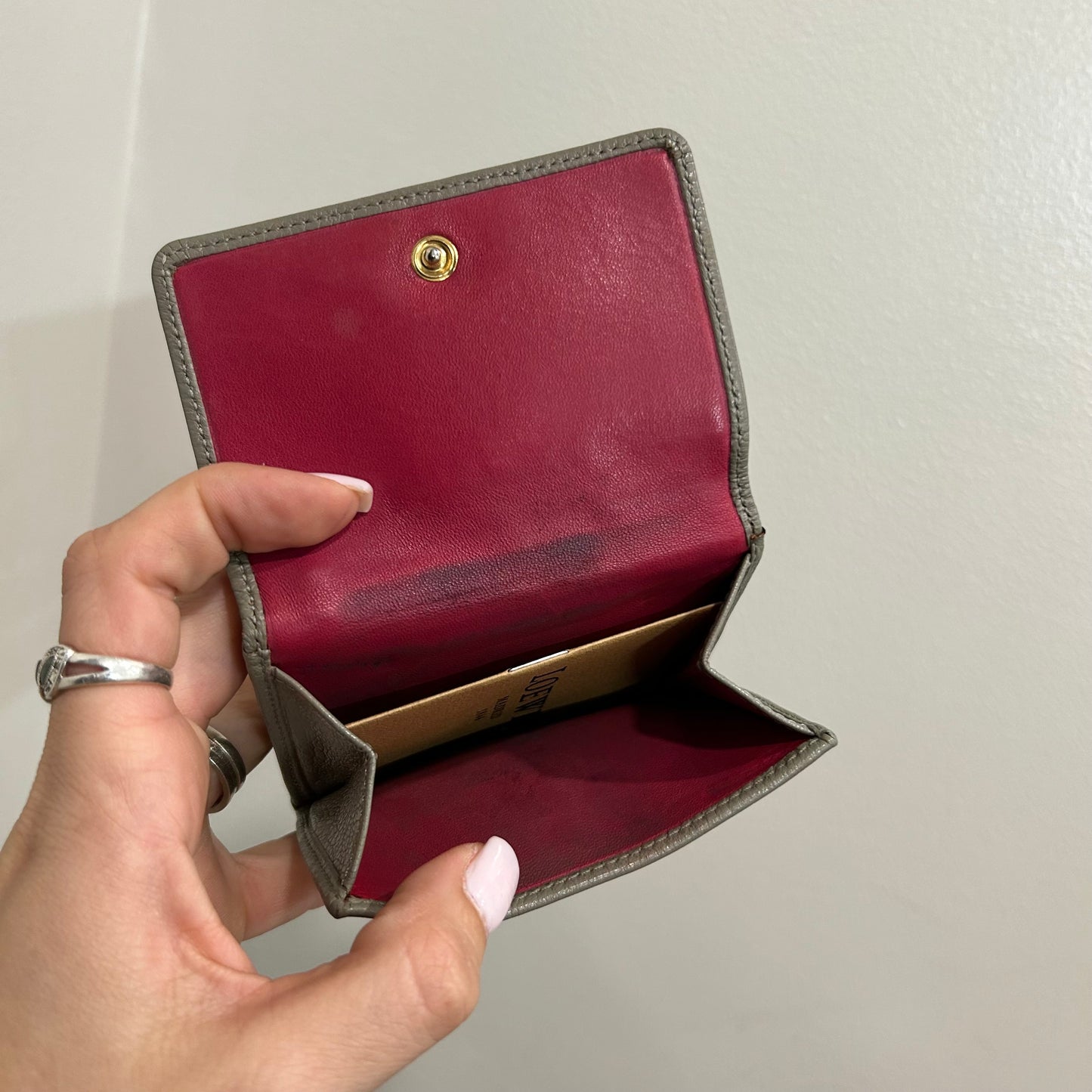SOLD! Loewe Wallet