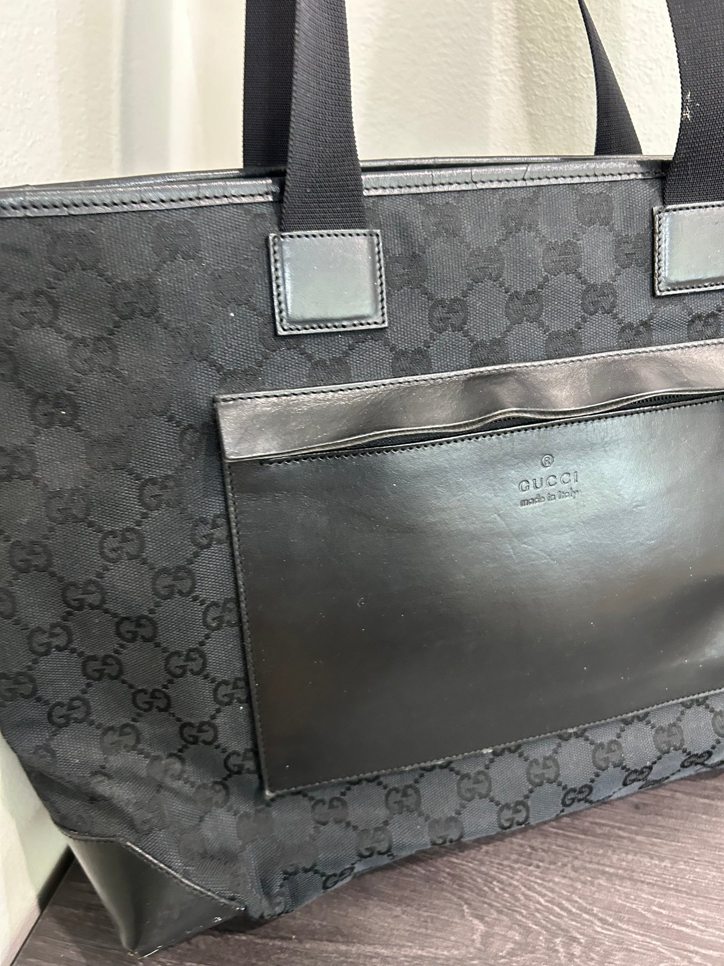SOLD! Gucci GG Canvas Tote