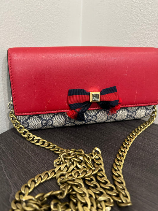 SOLD! Gucci GG Wallet on Chain