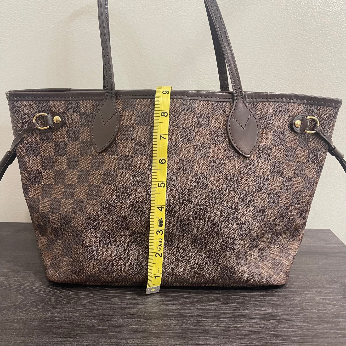 SOLD! Louis Vuitton Damier Ebene Neverfull PM
