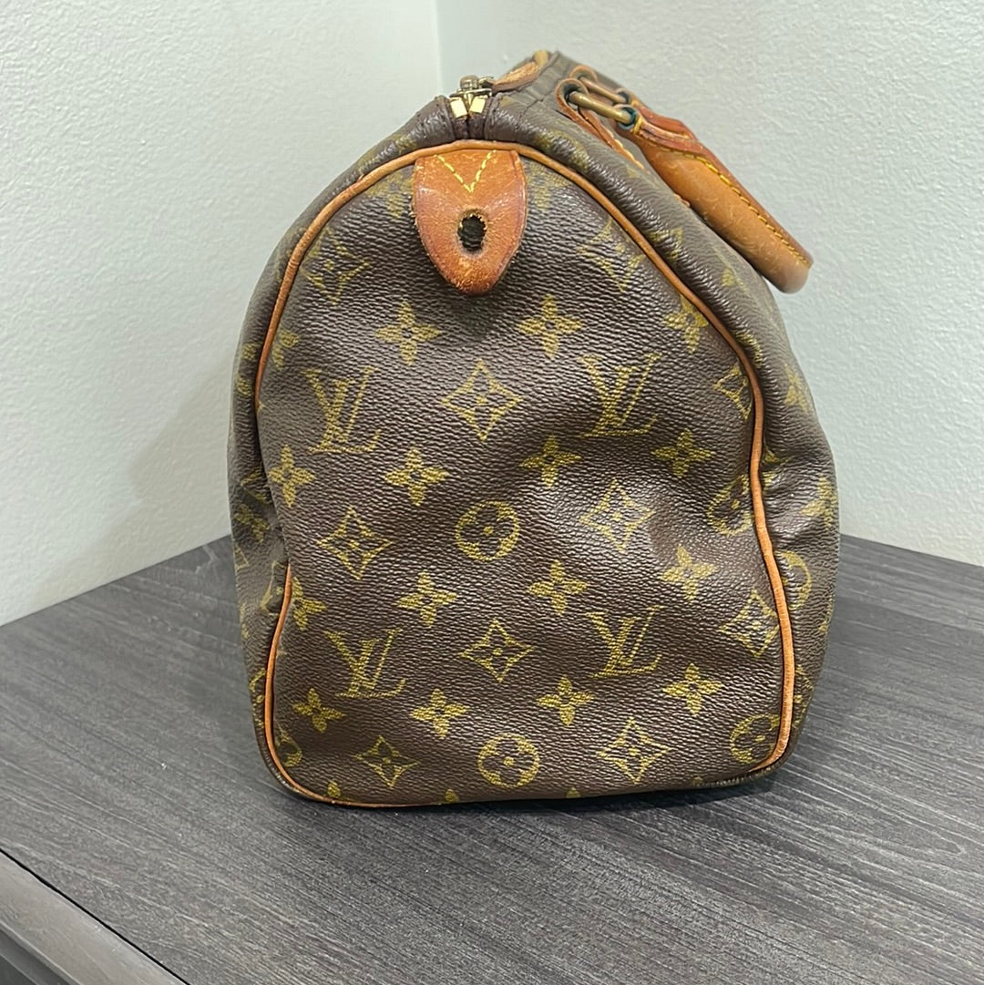 SOLD! Louis Vuitton Monogram Speedy 30